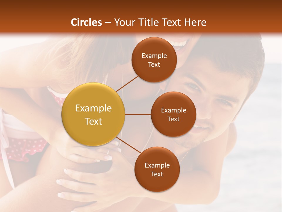 Woman People Family PowerPoint Template