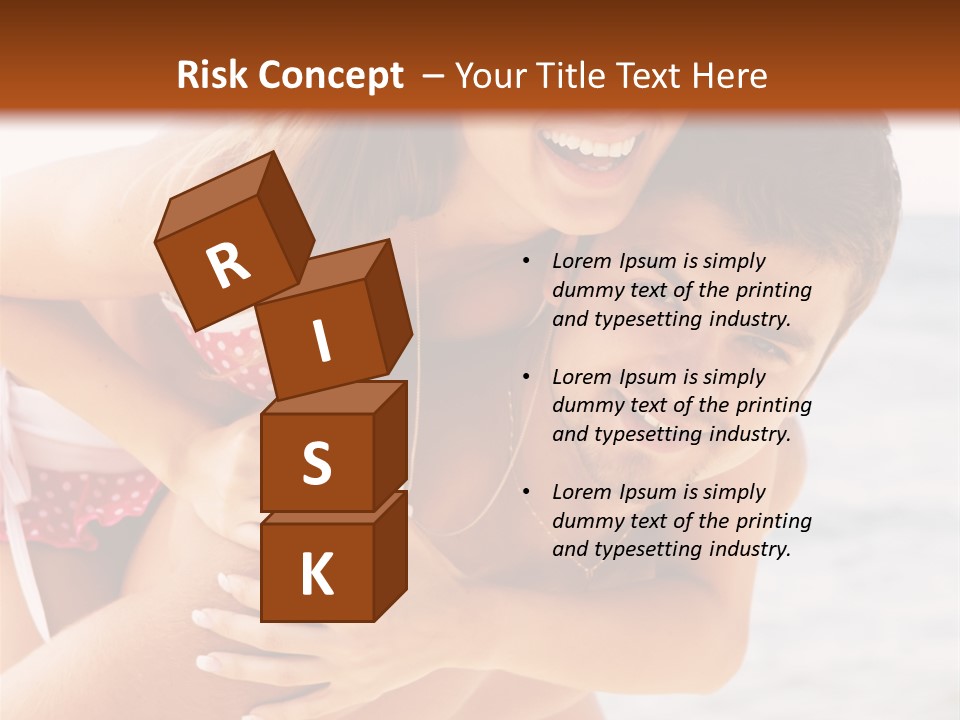 Woman People Family PowerPoint Template