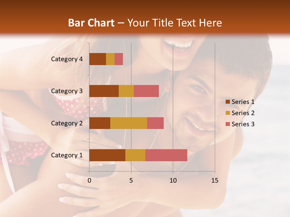 Woman People Family PowerPoint Template
