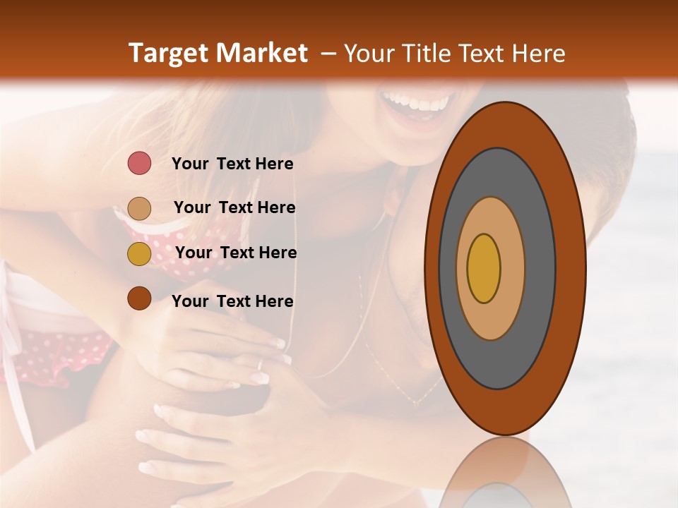 Woman People Family PowerPoint Template