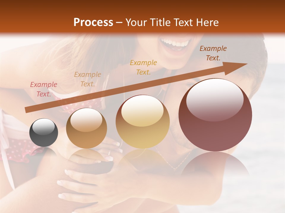 Woman People Family PowerPoint Template