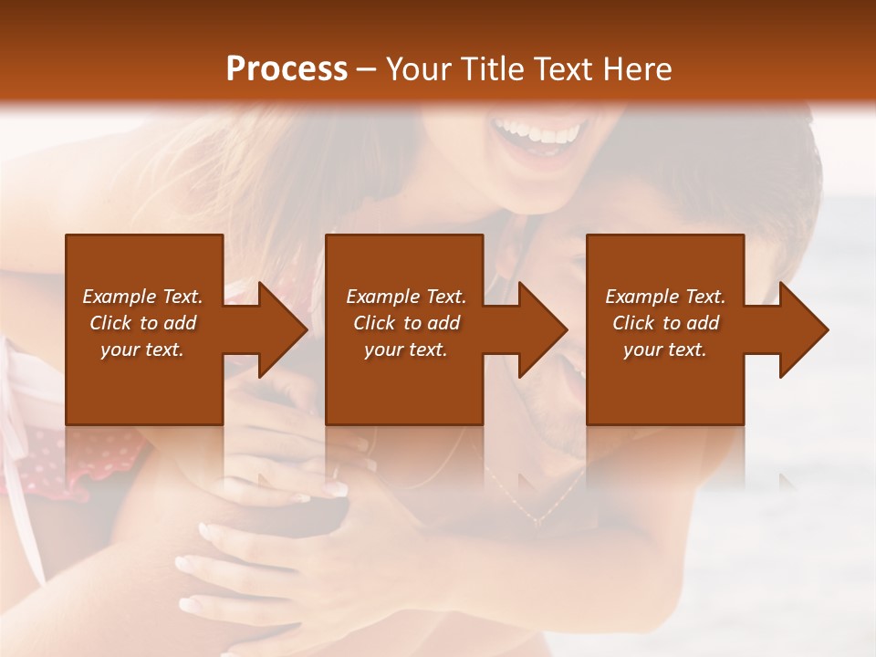 Woman People Family PowerPoint Template