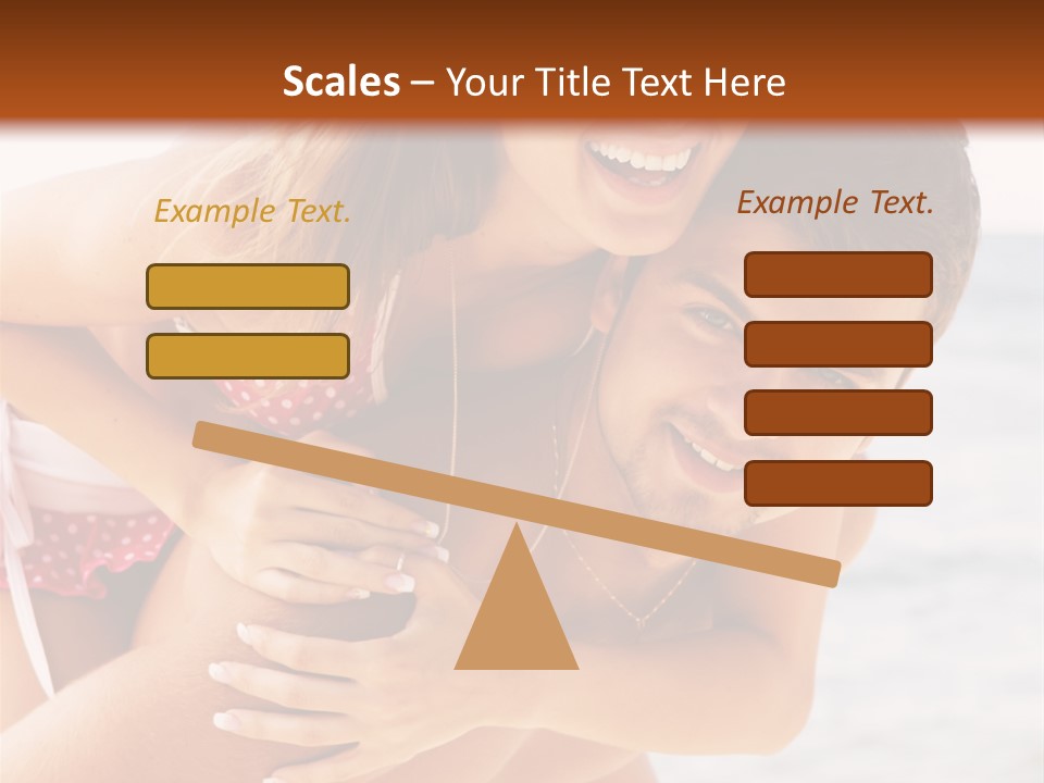 Woman People Family PowerPoint Template