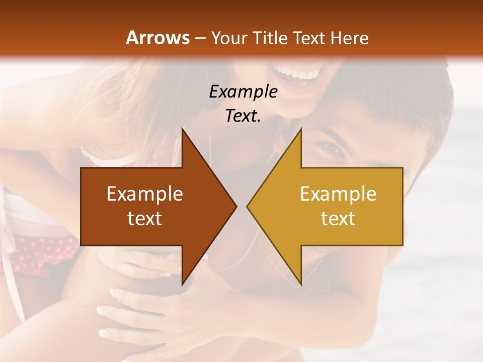 Woman People Family PowerPoint Template