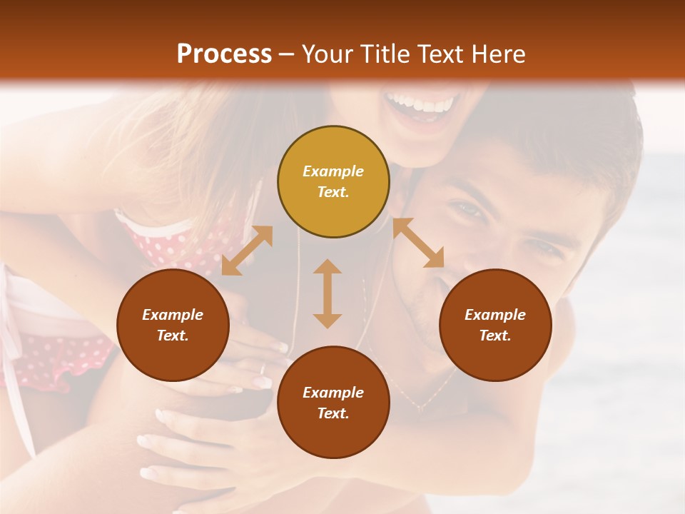 Woman People Family PowerPoint Template