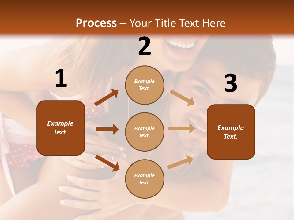 Woman People Family PowerPoint Template