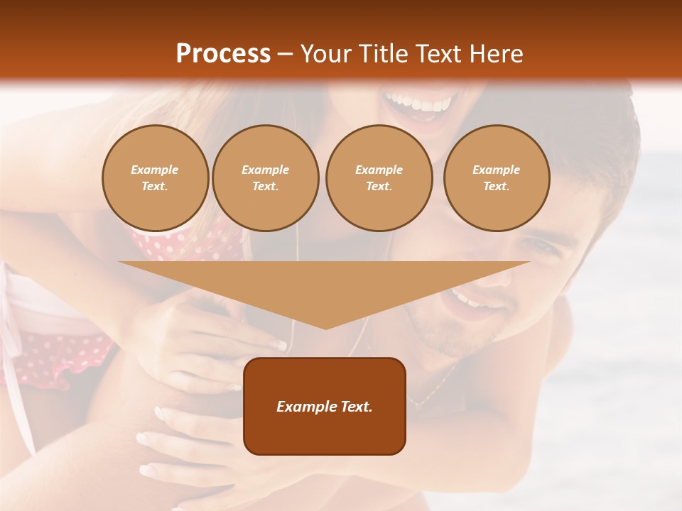 Woman People Family PowerPoint Template