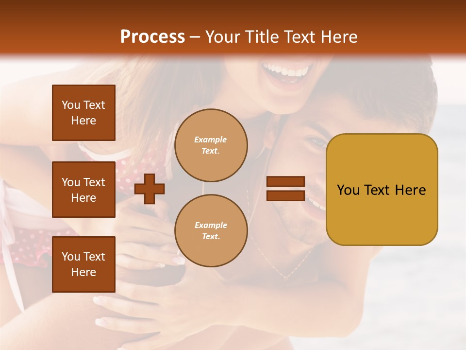 Woman People Family PowerPoint Template