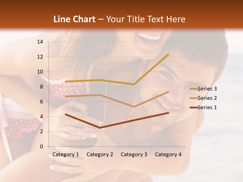 Woman People Family PowerPoint Template