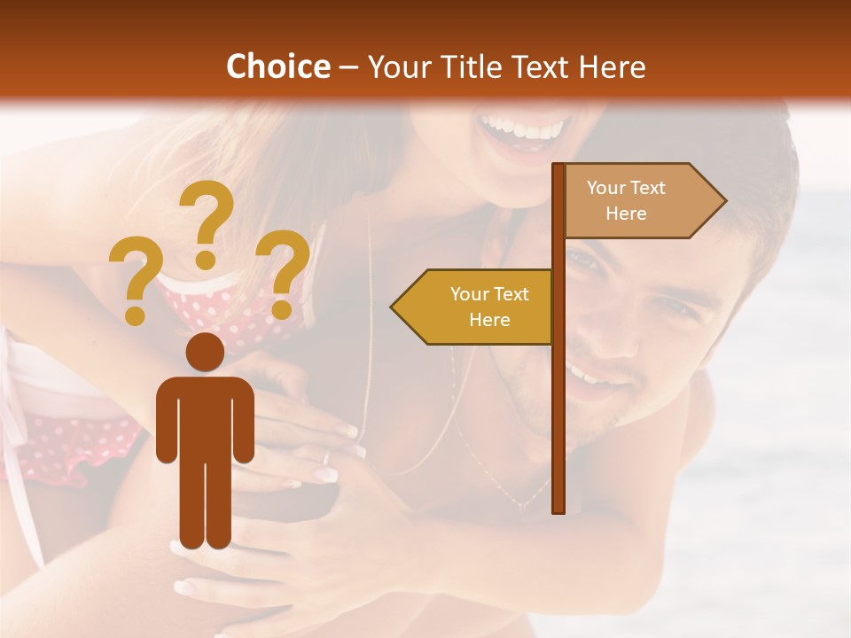 Woman People Family PowerPoint Template