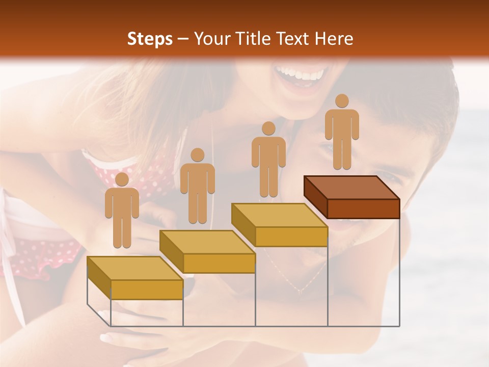 Woman People Family PowerPoint Template