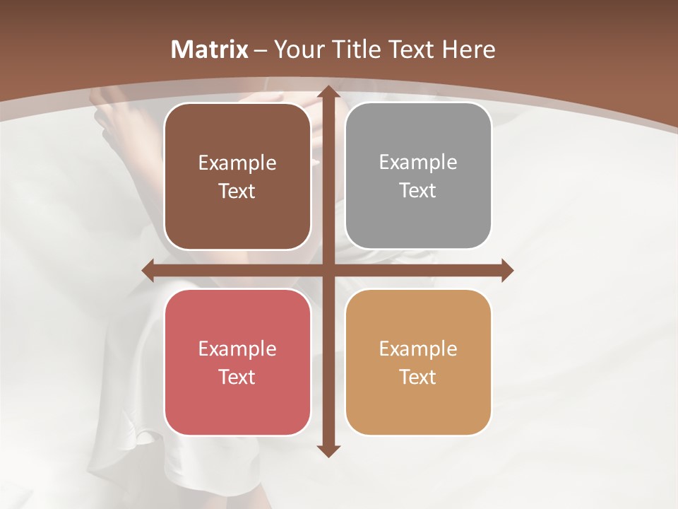 Dark Woman One PowerPoint Template