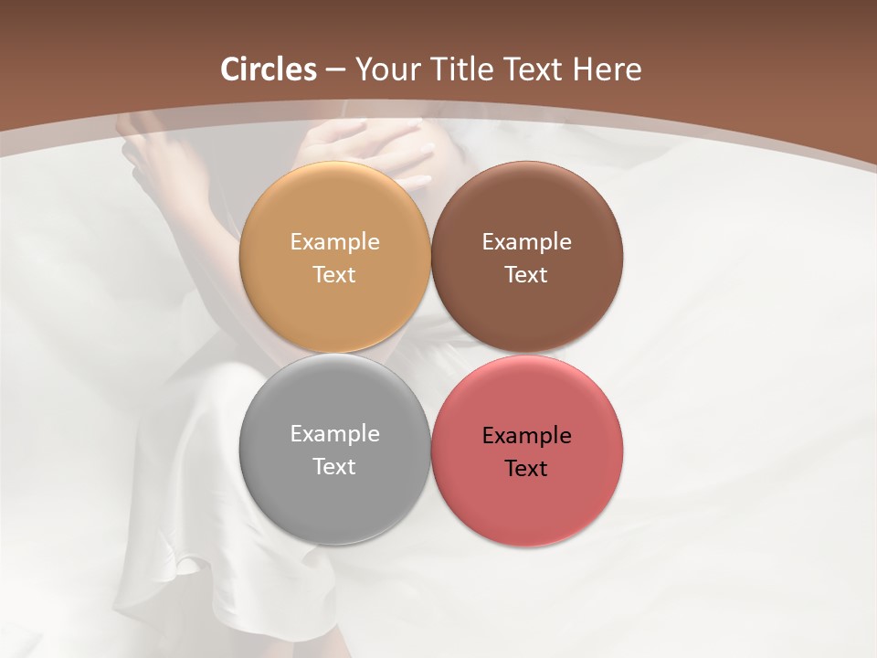 Dark Woman One PowerPoint Template