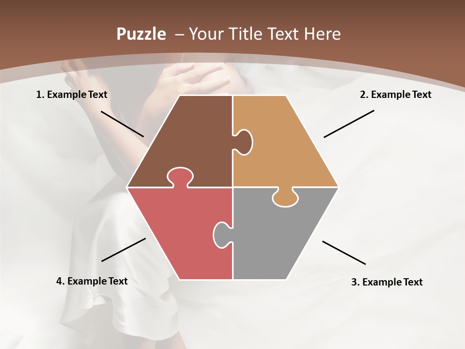 Dark Woman One PowerPoint Template