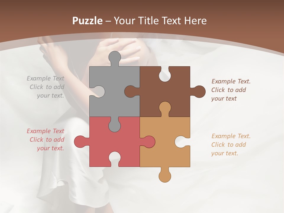 Dark Woman One PowerPoint Template