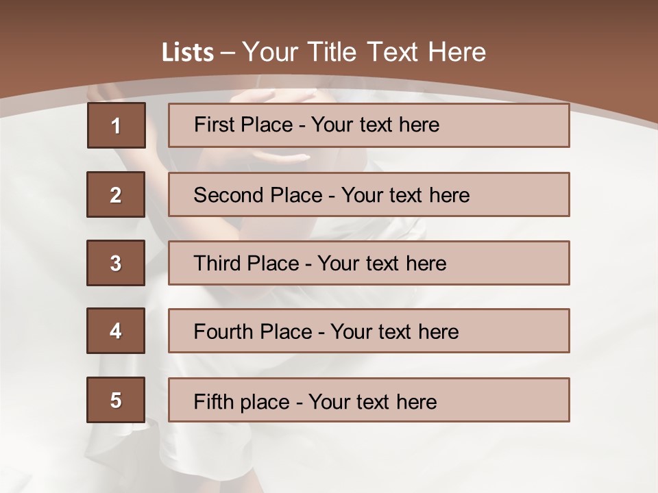 Dark Woman One PowerPoint Template