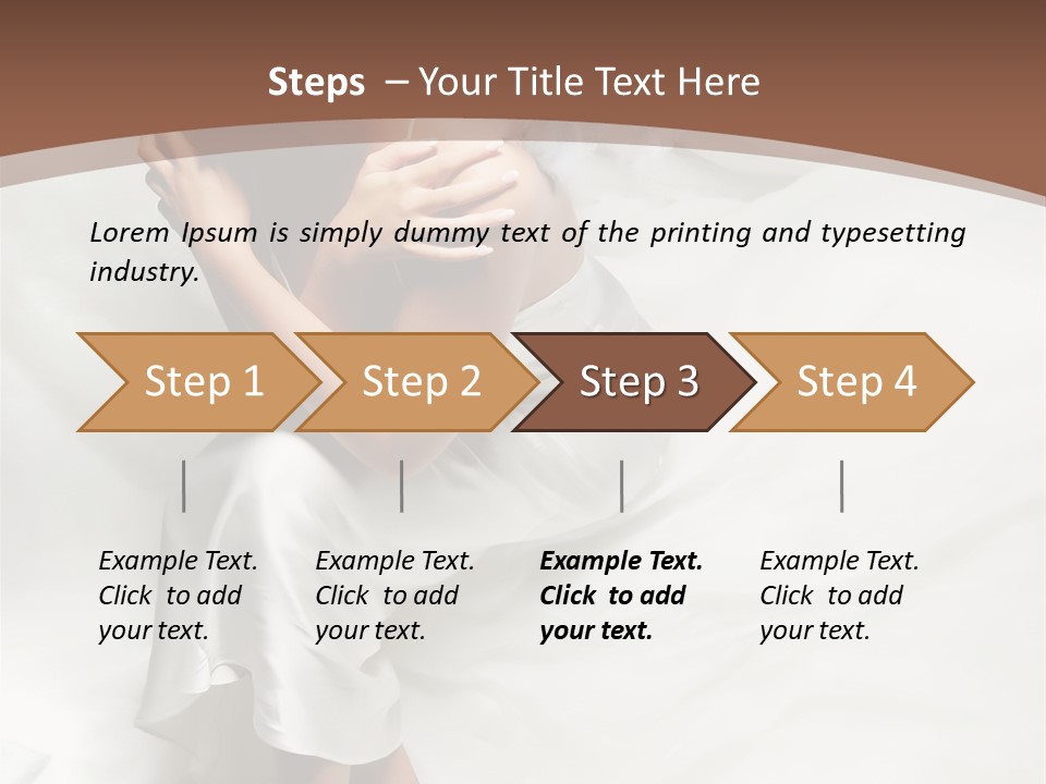 Dark Woman One PowerPoint Template