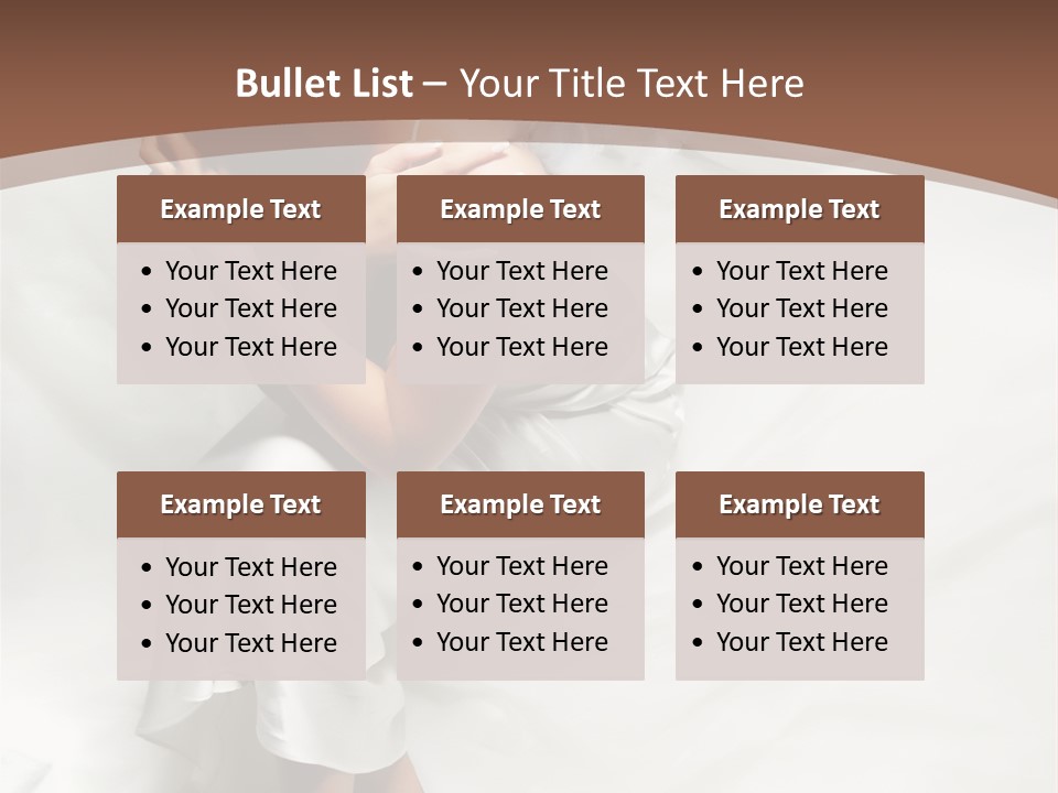 Dark Woman One PowerPoint Template