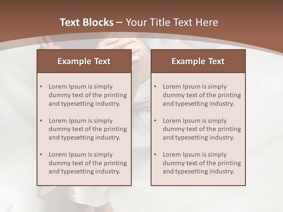 Dark Woman One PowerPoint Template