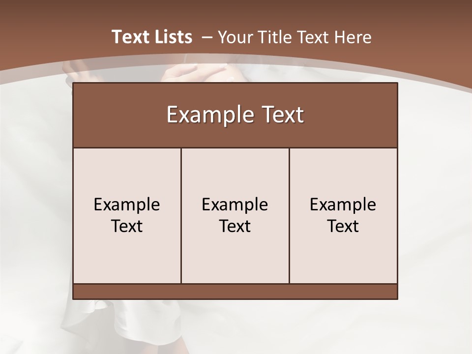 Dark Woman One PowerPoint Template