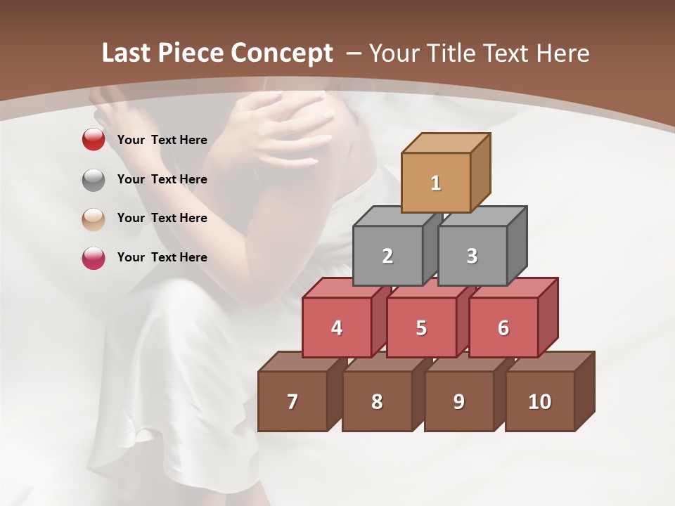 Dark Woman One PowerPoint Template