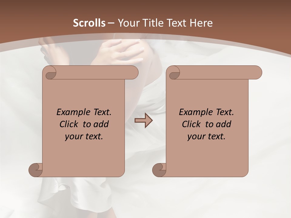 Dark Woman One PowerPoint Template