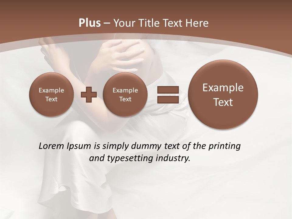 Dark Woman One PowerPoint Template