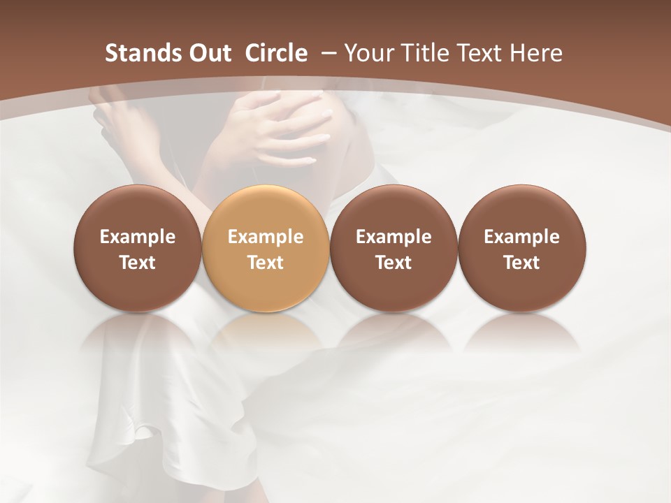 Dark Woman One PowerPoint Template