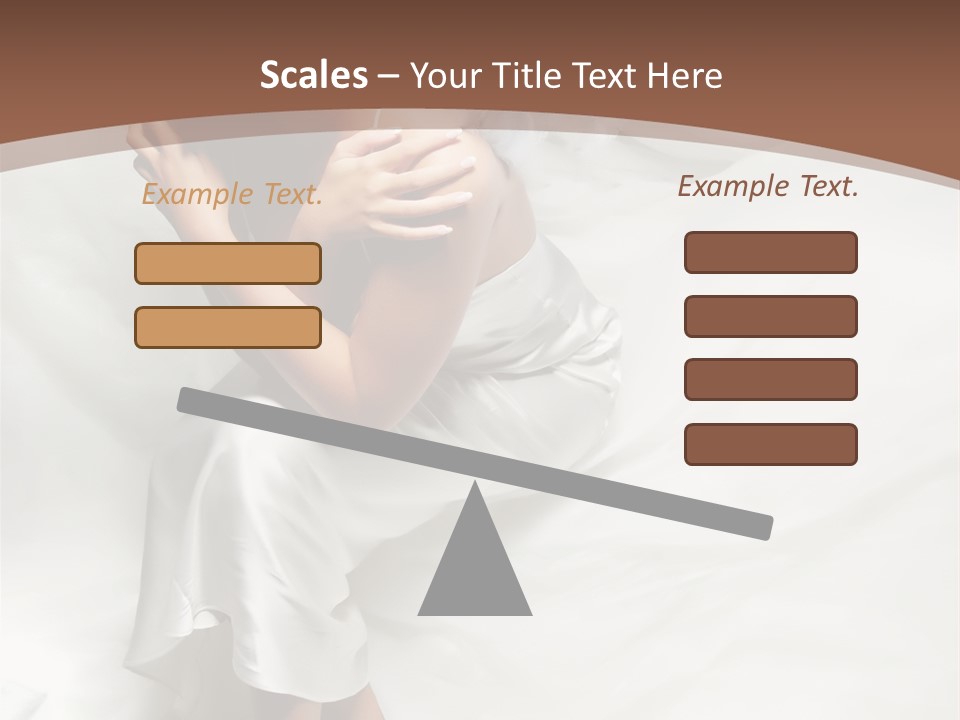 Dark Woman One PowerPoint Template