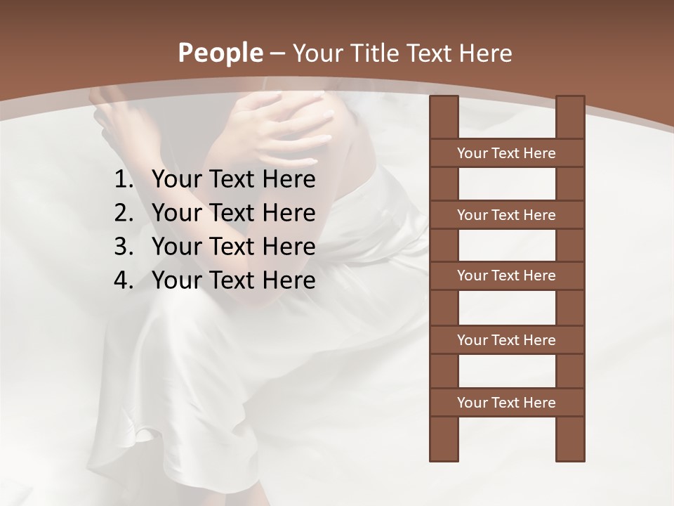 Dark Woman One PowerPoint Template