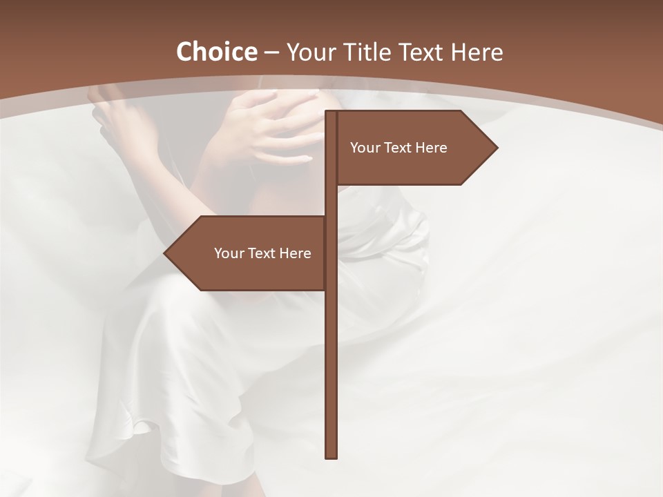 Dark Woman One PowerPoint Template