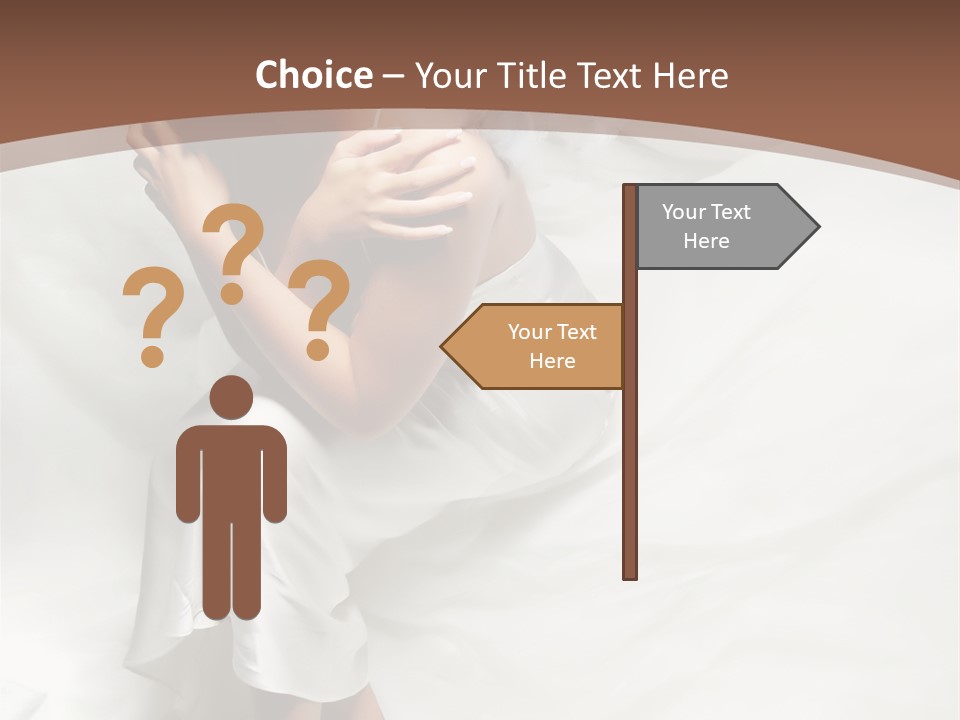 Dark Woman One PowerPoint Template