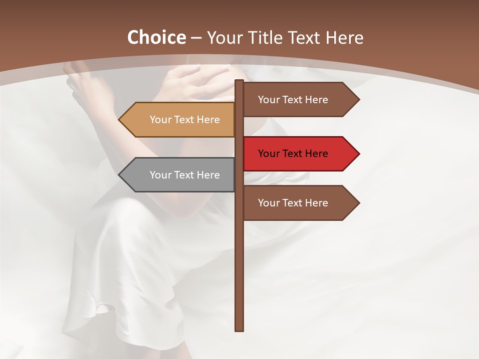 Dark Woman One PowerPoint Template