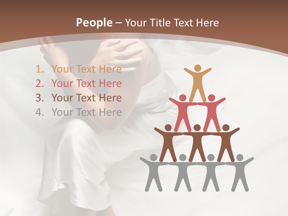 Dark Woman One PowerPoint Template