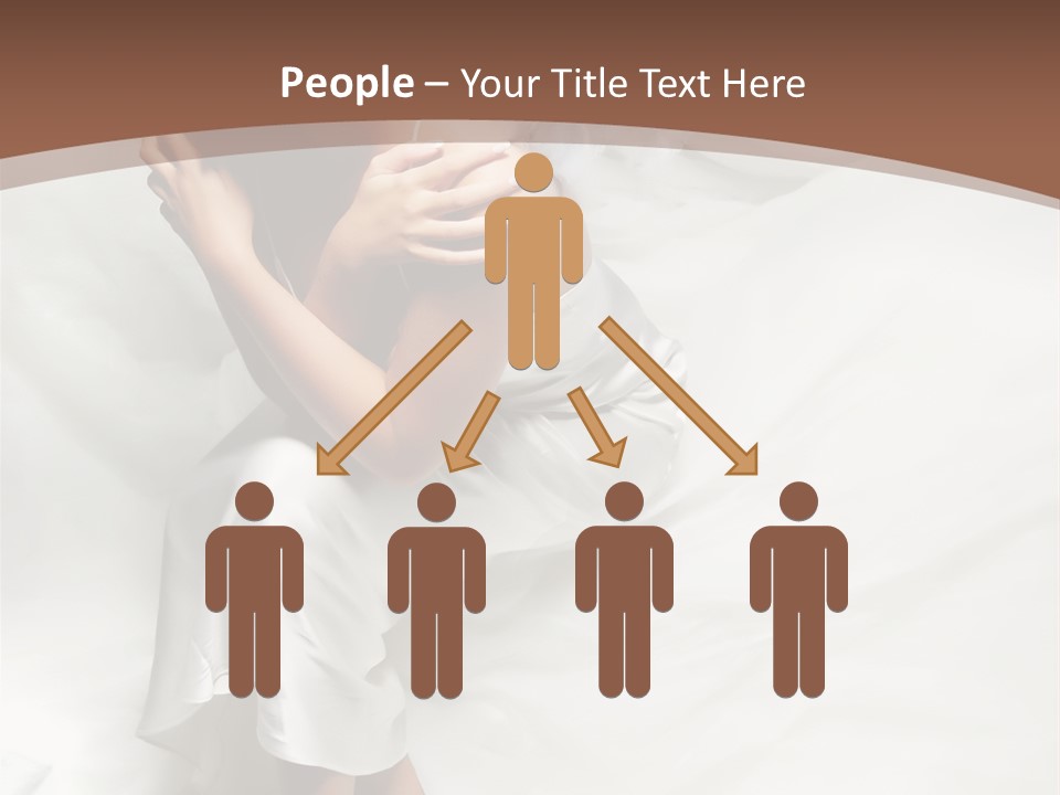 Dark Woman One PowerPoint Template