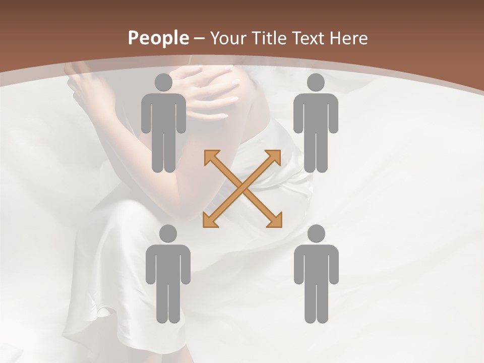 Dark Woman One PowerPoint Template