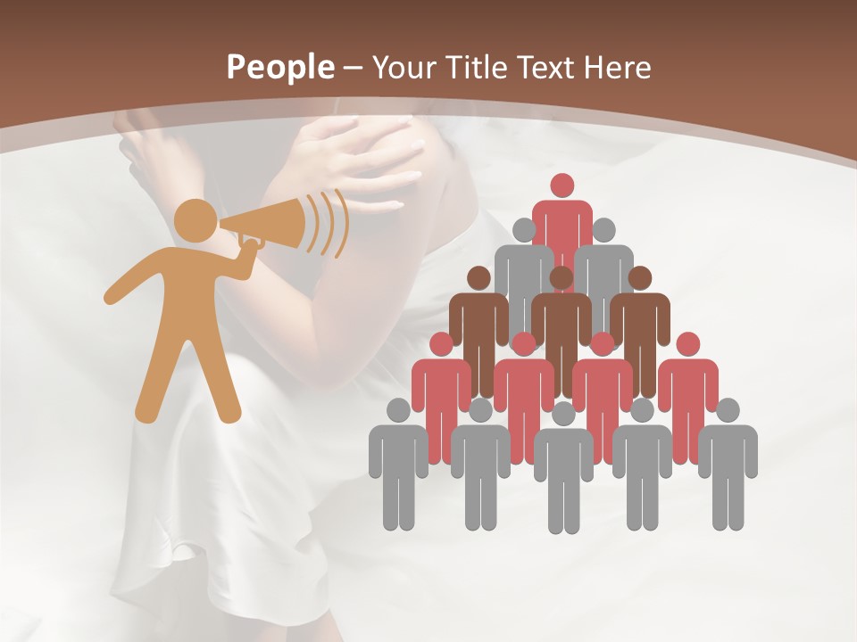 Dark Woman One PowerPoint Template