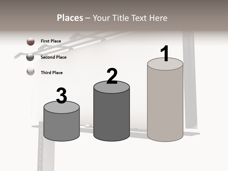 A Billboard With A Bird On Top Of It PowerPoint Template