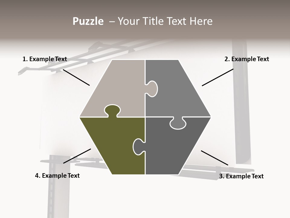 A Billboard With A Bird On Top Of It PowerPoint Template