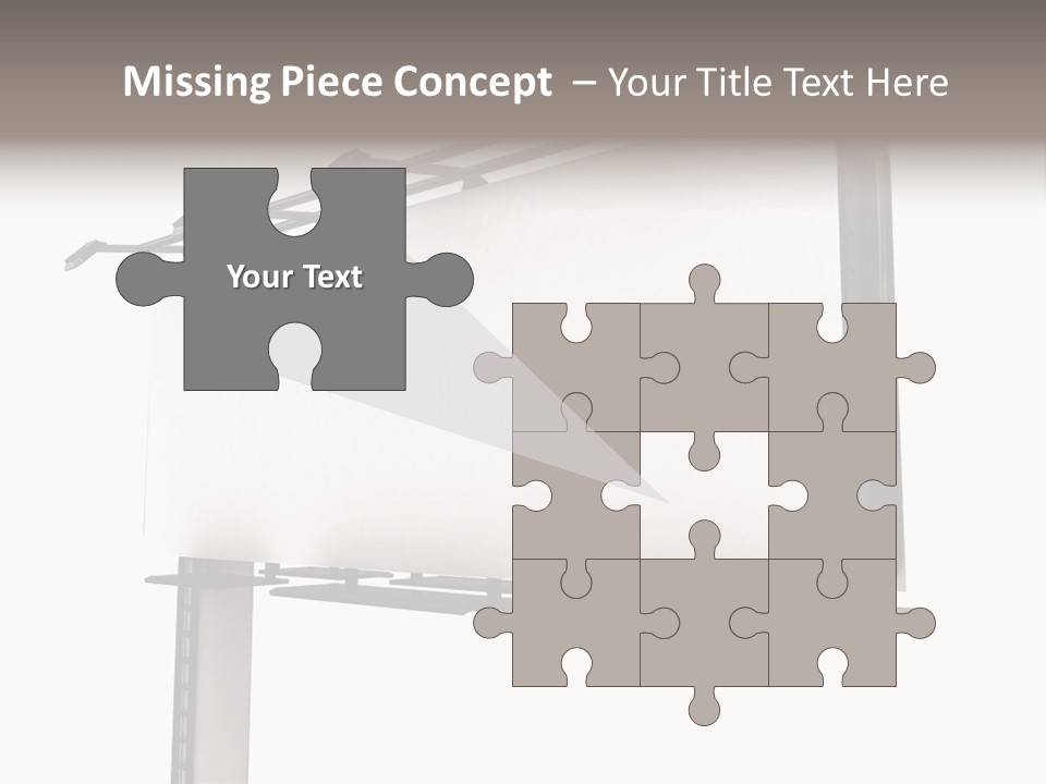 A Billboard With A Bird On Top Of It PowerPoint Template