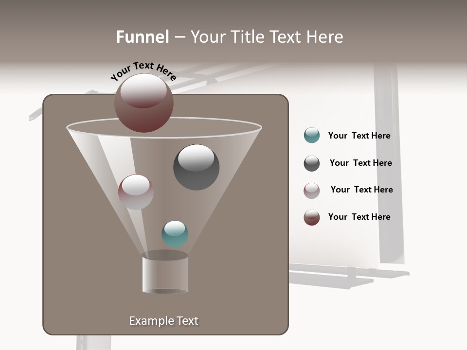 A Billboard With A Bird On Top Of It PowerPoint Template