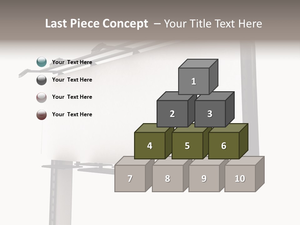 A Billboard With A Bird On Top Of It PowerPoint Template