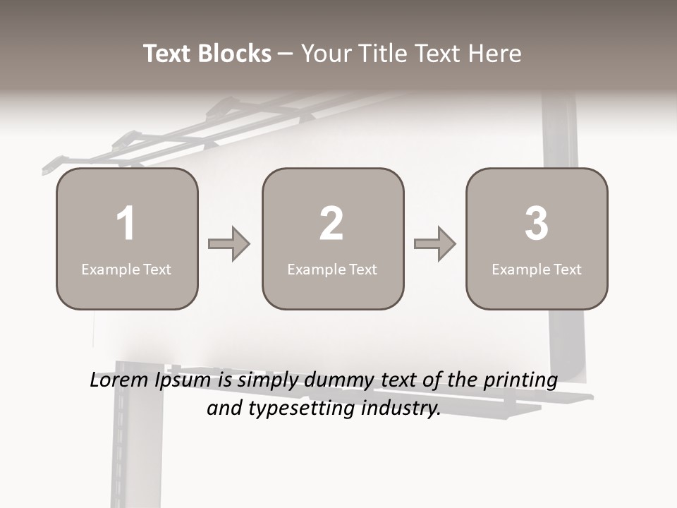 A Billboard With A Bird On Top Of It PowerPoint Template