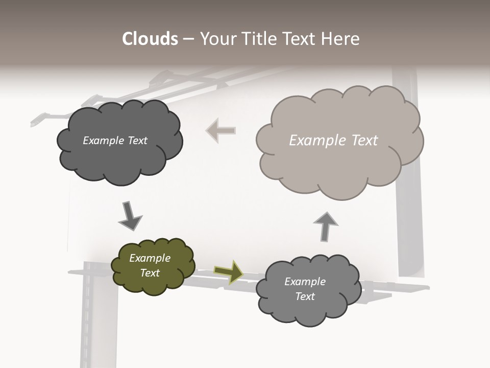 A Billboard With A Bird On Top Of It PowerPoint Template