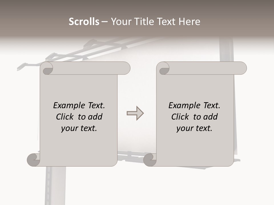 A Billboard With A Bird On Top Of It PowerPoint Template