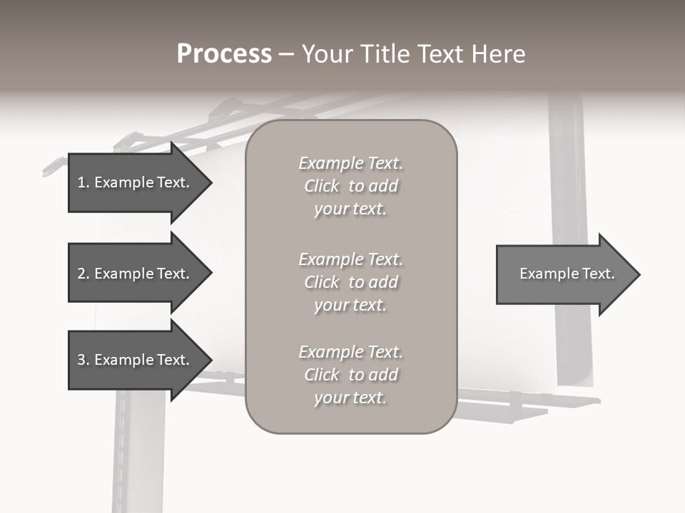 A Billboard With A Bird On Top Of It PowerPoint Template