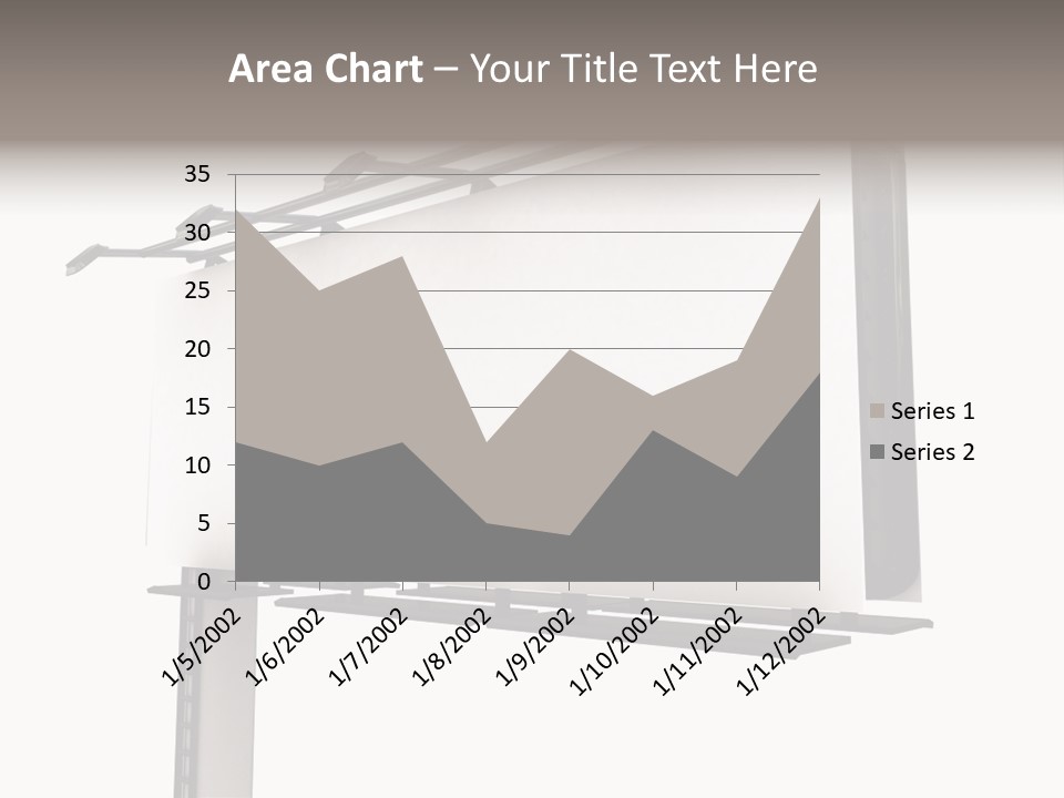 A Billboard With A Bird On Top Of It PowerPoint Template