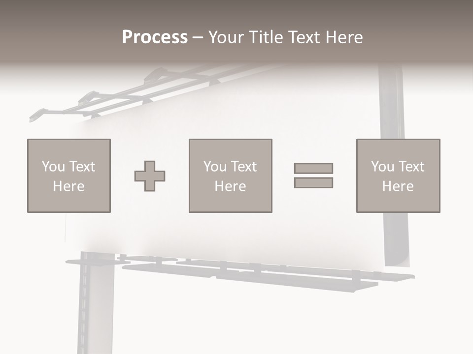 A Billboard With A Bird On Top Of It PowerPoint Template