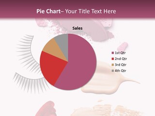 Dark Pink Cosmetic PowerPoint Template