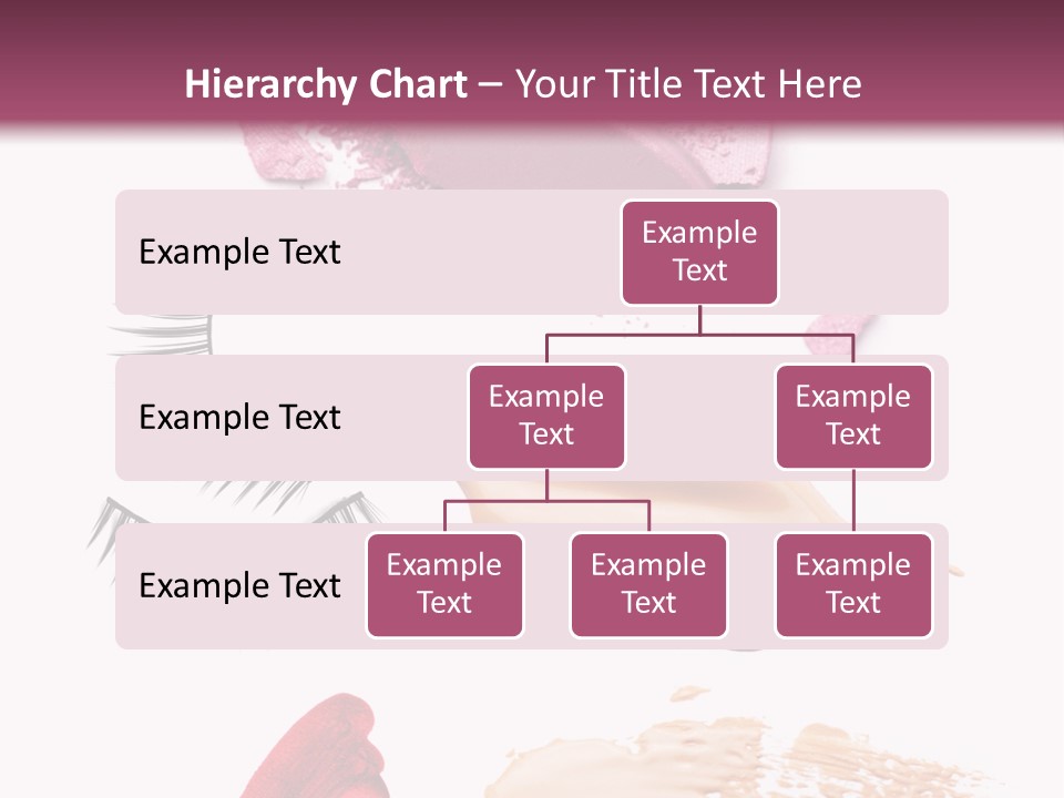 Dark Pink Cosmetic PowerPoint Template